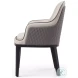 Brunswick Light And Dark Gray Arm Chair Set of 2