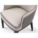 Brunswick Light And Dark Gray Arm Chair Set of 2