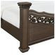 Rosalinda Mahogany Queen Panel Bed
