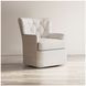 Bryson Oat Swivel Accent Chair