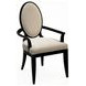 Boulevard Beige Upholstered Arm Chair Set of 2