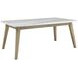 Vida Brown 72" Rectangular Dining Table