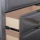 Symmetry Charcoal 5 Drawer Chest