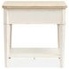 Echo Isles Sea Pearl and Driftwood Rectangular End Table
