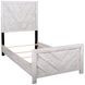Biscayne Gray Twin Panel Bed