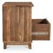 Augusta Brown 2 Drawer Nightstand