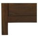 Windsor Dark Brown 2 Drawer Nightstand