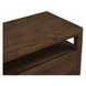 Windsor Dark Brown 2 Drawer Nightstand