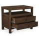 Windsor Dark Brown 2 Drawer Nightstand