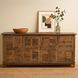 Augusta Brown 4 Door Sideboard