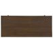 Windsor Dark Brown 72" Writing Desk