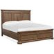 Adler Court Florentine Walnut King Panel Bed