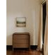 Rye Warm Brown 3 Drawer Nightstand