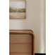 Rye Warm Brown 3 Drawer Nightstand