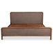 Rye Warm Brown King Panel Bed