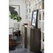 Linea Grey And Cerused Charcoal Arm Chair Set of 2