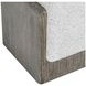 Monolith Puma and Millstone Square Faux Stone Accent Table