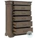 Madison Ridge Natural Bark 6 Drawer  Chest