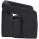 Llorente Abbington Black Swivel Upholstered Lounge Chair