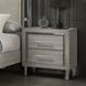 Lennox Gray 2 Drawer Nightstand