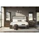 Outline Cassel and White Performance Fabric King Upholstered Panel Bed