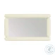 Cozzi Cream Wall Mirror