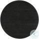 Corso Black Cerused 72" Round Dining Table