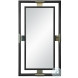 Corso Black Cerused Floor Mirror