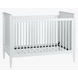 Modern Nursery White Convertible Crib