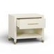 Dani Cream 1 Drawer Open Nightstand