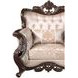 Constantine Beige Upholstered Arm Chair