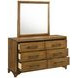 Talcott Honey Square Dresser Mirror