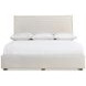 Highland Park Morel and Beige King Upholstered Storage Panel Sawyer Bed