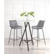 Byron Gray Bar Stool