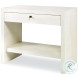 Amsterdam Dove White 1 Drawer Nightstand