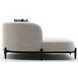 Madera Oatmeal 3 Piece Modular LAF Chaise Sectional with Pillows