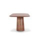 Gladyss Honey 87" Oval Dining Table