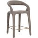 Atika Ivanhoe Mineral Upholstered Counter Height Stool