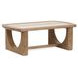 Bradford Riverbed Beige Rectangular Marble Top Cocktail Table