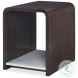 Aria Brownstone And Oxford White Occasional Table Set
