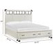 Harper Springs Silo White Queen Storage Panel Bed