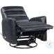 Takami Black Swivel Recliner