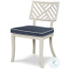 Sloan Cloud White Outdoor Dining Side Chair