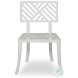 Sloan Cloud White Outdoor Dining Side Chair