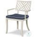 Sloan Cloud White Outdoor Dining Arm Chair
