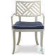 Sloan Cloud White Outdoor Dining Arm Chair