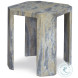 Gustav Warm Grey And Tan Outdoor Spot Side Table