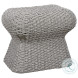 Warren Gray Outdoor Ottoman