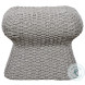 Warren Gray Outdoor Ottoman
