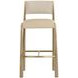 Baymont Napa Beige and Santa Cruz Oatmeal Upholstered Barstool